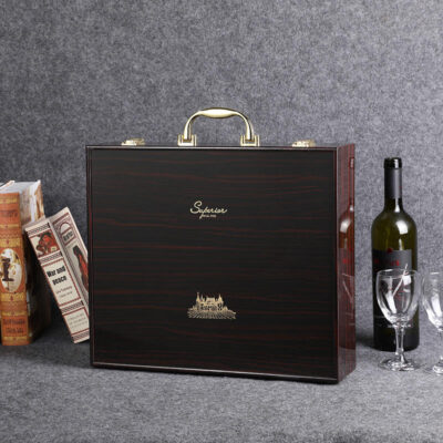 Luxury Wooden Wine Boxes for Premium Wine Packaging