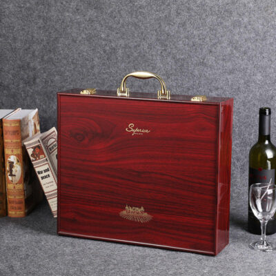 Luxury Wooden Wine Boxes for Premium Wine Packaging