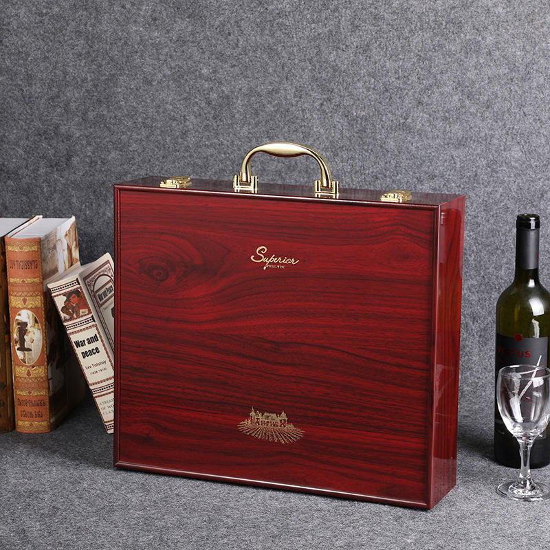 Luxury Wooden Wine Boxes for Premium Wine Packaging