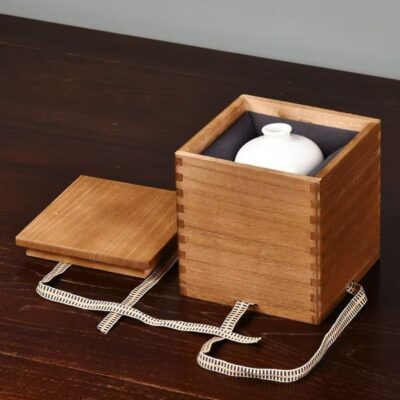 Luxury Wooden Gift Boxes for Tea Set and Vase Packaging