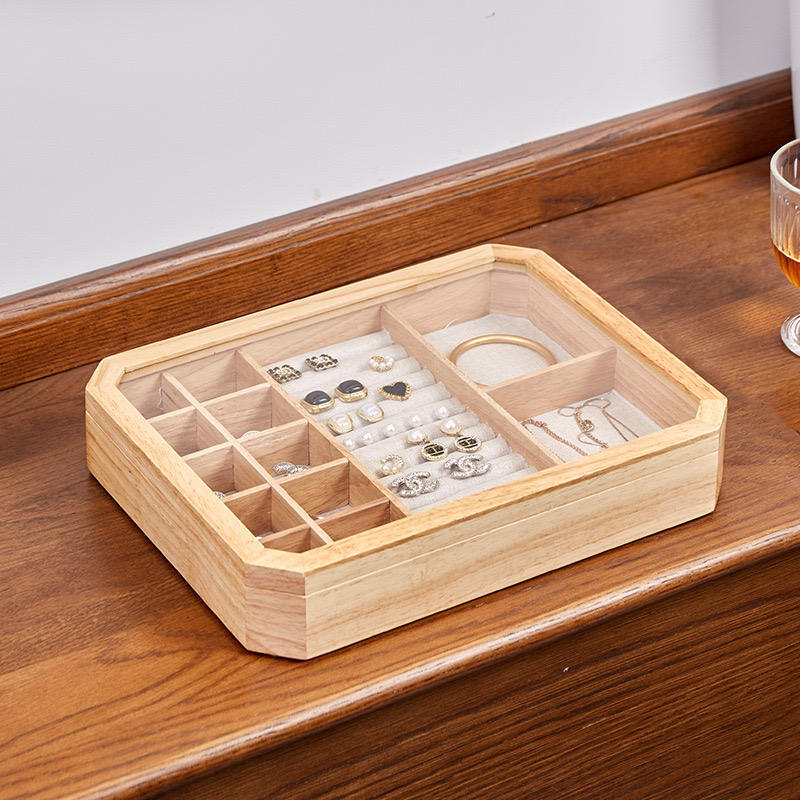 Luxury Wooden Jewelry Boxes for Wedding and Birthday Gifts