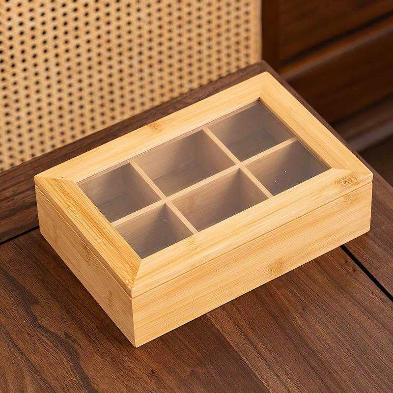 Wooden Tea Boxes for Tea Gift Storage and Packaging