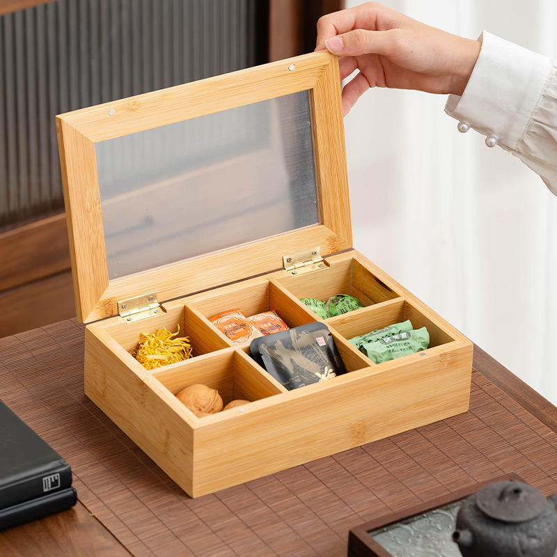 Wooden Tea Boxes for Tea Gift Storage and Packaging