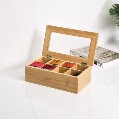 Wooden Tea Boxes for Tea Gift Storage and Packaging