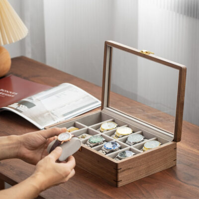 Luxury High-Quality Wooden Watch Boxes for Premium Display