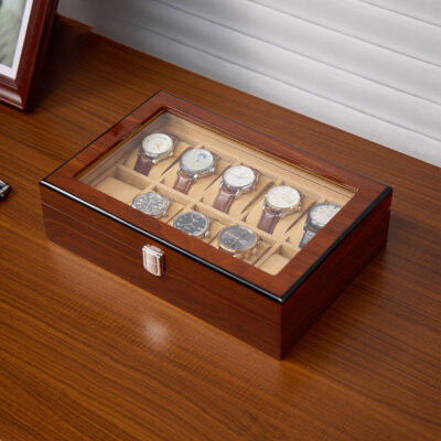 Luxury Premium Wooden Watch Boxes for Elegant Gift Display