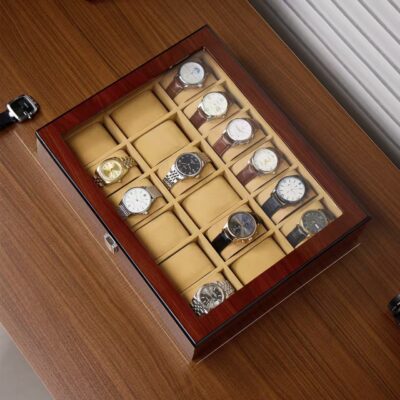 Luxury Premium Wooden Watch Boxes for Elegant Gift Display