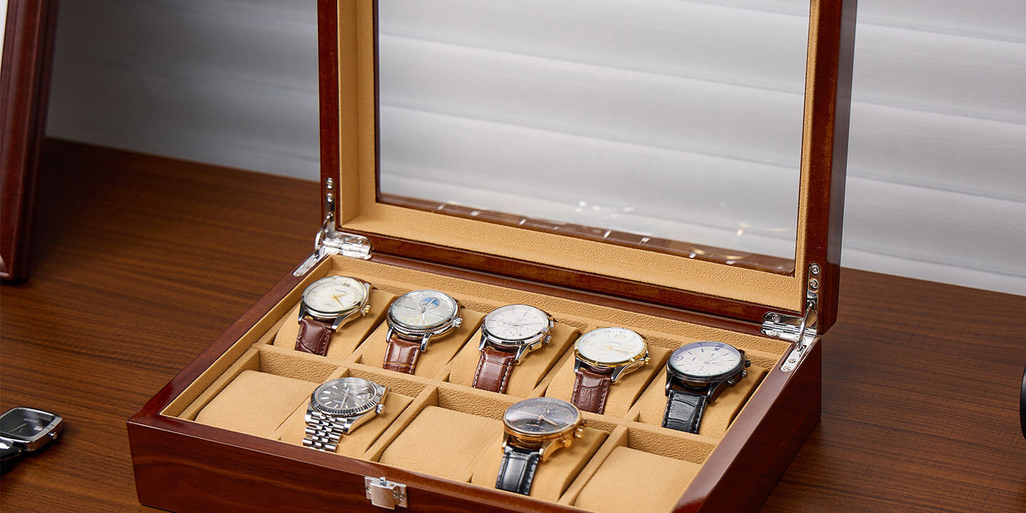 Luxury Premium Wooden Watch Boxes for Elegant Gift Display