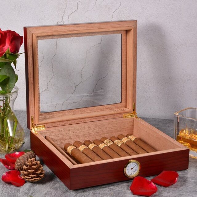 High-Quality Wooden Cigar Boxes for Cigar Storage