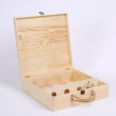 Creative Nordic Style Wooden Wine Boxes for Gift Packaging