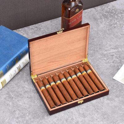 Professional Portable Wooden Cigar Boxes for Travel Use