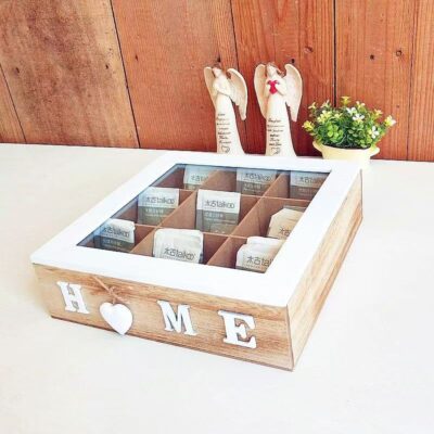Vintage Creative Wooden Tea Boxes for Home Storage