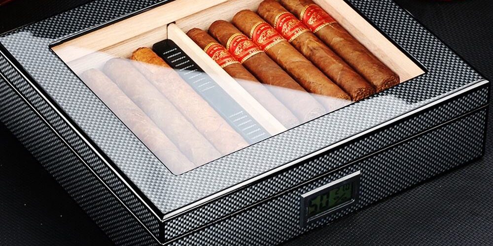 Portable Outdoor Travel Wooden Cigar Boxes with Custom Design