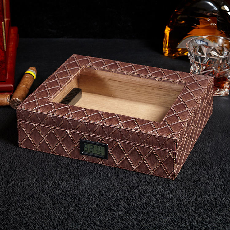 Portable Outdoor Travel Wooden Cigar Boxes with Custom Design